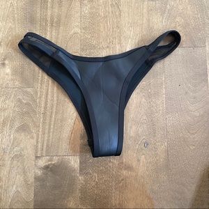 Black haoka swim bottom